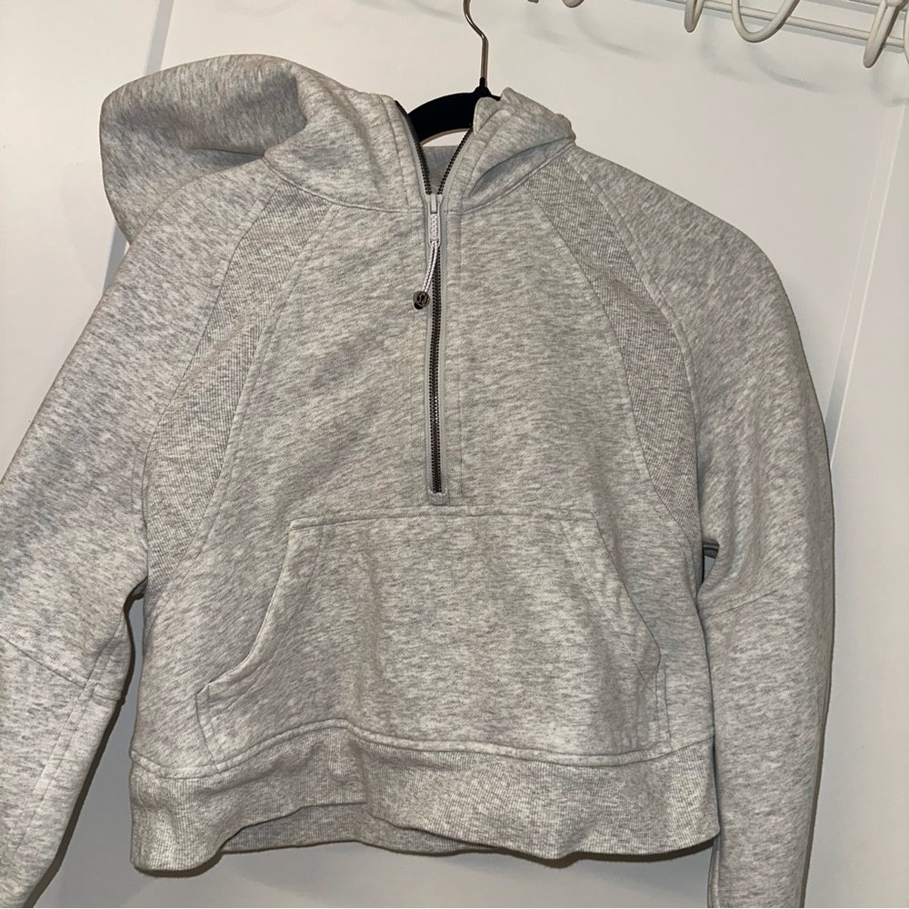 Lululemon Half zip Scuba Hoodie